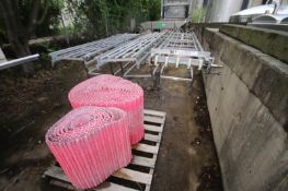 Lot of (3) S/S Conveyor Frames, Overall Dims.: Aprox. 11' L x 34