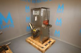 Weldotron S/S Shrink Tunnel,M/N 7112AST, S/N DZ25670, 230 Volts, 1 Phase, with S/S Mesh Conveyor