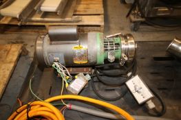 Tri-Clover 1 hp Centrifugal Pump, with Aprox. 2