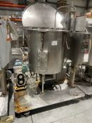 Aprox. 100 Gal. S/S Mixing System,Tank Internal Dims.: Aprox. 30