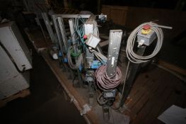 S/S Accumulation Conveyor, with Guides, Overall Dims.: Aprox. 8' L x 54