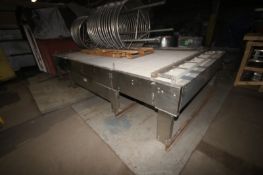 Sentry S/S Accumulation Table, Overall Dims.: Aprox. 15' L x 8' W x 37