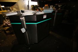 Enclosed S/S Accumulation Station, with (4) Hinge Lids, with Aprox. 48