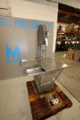 Butcher Boy S/S Vertical Meat Saw, M/N B16-F, S/N 6-22053, 203 Volts, 3 Phase, with Aprox. 36