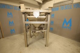 Metalcraft S/S Powder HopperModel 1144500, SN 44115-4, with 10