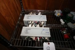 Lot of (2) Allen Bradley Micrologix 1000 PLC Controllers, Cat. No. 1761-L32AWA, Series E-FRN 1.0(