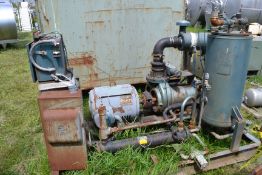 Screw Type Air Compressor, MFG By Quincy, Model Q31-235-H, 50HP, 230/460V. 84