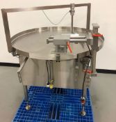 DL Tech Accumulation Table. Model: DLTTS-48C,Table measures 48 Inch Diameter. 120 Volts, 60 PSI,