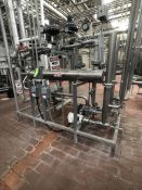 2017 SKID MOUNTED ENERQUIP S/S SHELLING TUBE HEAT EXCHANGER SKID, INCLUDES ENERQUIP S/N 20596,