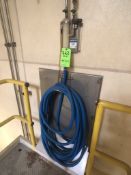 (4) HOSE REELS THROUGH EVAP ROOM, (1) LAFFERTY ULTIAMTE FOAMER, MODEL 914105,