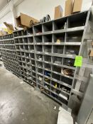 CONTENTS OF SHELVES, ASSORTED GALVENIZED PIPINGS INCLUDING ELBOWS, NIPPLES, TEE'S NUTS AND MORE,