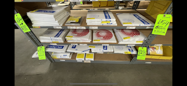 ASSORTED CHART RECORDER CHARTS (ON SECTIONS 