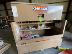 KNACK JOB BOX FULL OF RO AND POLISHER SPARE PARTS (SPARE PARTS FOR LOTS 70 AND 84)