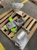 S/S AGITATOR BLADES FOR SILO 316L, INCLUDES MOTOR AND DRIVE