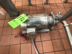 SEPARATOR DE-SLUDGE CENTRIFUGAL PUMP STERLING ELECTRIC MOTOR 3 HP 3525 RPM 208-230/460 V