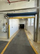 RYTEC CORP HIGH PERFORMANCE ROLLUP DOORS WITH RYTEC CONTROL CABINET, MODEL TST FU3P-B, SEW MOTOR 1