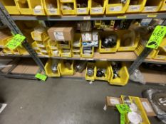 ASSORTED AIR VALVE AND AIR ACTUATED VALVE COMPONENTS (ON SECTIONS 