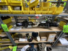 CONTENTS OF SHELF, DWYER HI-FLOW VALVE WITH LINEAIRE ACTUATOR, DIFFERENTIAL COOLING SWITCH AND