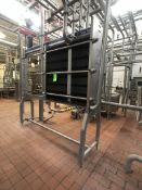 2007 TETRA PAK S/S PLATE PRESS, MODEL TETRA PLEX 08-KSH, S/N 30110-71685, WITH (1) DIVIDER, (SUBJECT