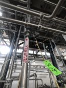 2015 ABB INLINE FLOW METER, MODEL FET3211A0A1B3C1H2, DIGITAL READOUT (DIGITAL READOUT IN SEPARATOR