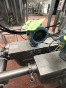 (1) MICRO-MOTION INLINE FLOW METER MODEL H200S352NCAAEZZZZ, S/N 14496594, WITH DIGITAL READOUT