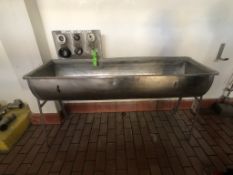 S/S COP TANK WTH DRYING RACK, 62