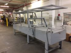 DYCO DEBAG TABLE, MODEL 2512, S/N ORD20745/1, TABLE CHAIN DIMS: 36