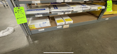 ASSORTED CHART RECORDER CHARTS (ON SECTIONS 