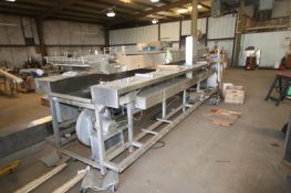 Stein S/S Fryer, M/N DHF-TF, S/N 175, 460 Volts, 3 Phase, with Front Screen, with Top Deck S/S