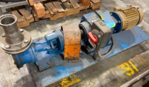 Viking pump, model KK121A drive and 3 hp motor  (LOCATED IN IOWA, RIGGING INCLUDED WITH SALE