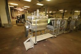 S/S Batter Mixer, with Pressure Lid, with Bottom S/S Clad Drive, with Front Mounted S/S Platform (