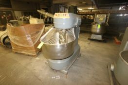 Dough Mixer, with S/S Bowl & S/S Doug Hook, Bowl Dims.: Aprox. 36