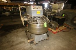 Dough Mixer, with S/S Bowl & S/S Doug Hook, Bowl Dims.: Aprox. 36