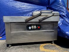 S/S Automatic Vacuum Packaging Sealer with S/S Sealing Chamber, Mounted on S/S Frame