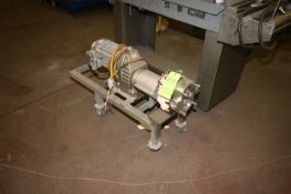 APV 3 hp Positive Displacement Pump, Size R3ES, S/N P-819F-0298, with Aprox. 2