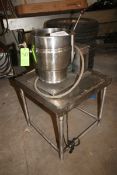 Groen 10 Gal. S/S Tilt Kettle, M/N TDB/7-20, S/N 50, MAX. WP. 50 PSI @ 300 F, 208 Volts, 3 Phase,
