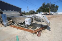 S/S Dip Rinse Hoppers, with Aprox. 35-1/2