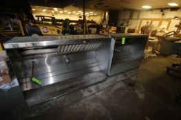 S/S Hood Systems, Overall Dims.: Aprox. 72