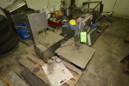 Fleetwood Table Top S/S Band Saws, M/N MSKL, S/N 00130, 110 Volts, with Blades (LOCATED IN