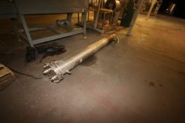 Enequip S/S Shell & Tube Heat Exchanger, S/N 8055, Shell Side 150 PSIG @ 375 F, Tube Side 150 PSIG @