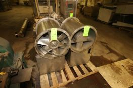 Hartell S/S 7.5 hp Blowers, M/N 846-18606-S4FCJ3, 3,700 CFM, Mounted on S/S Frame (LOCATED IN DOUGLA