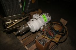 IKA Dispurser, Type DR3/5/CIP, M/N P008466, S/N1357, with Siemens 10 hp Motor, 3506 RPM,