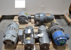 Lot of assorted Motors (3/4-3.5 hp) (Located Lebanon, PA) (Load Fee $25.00)