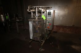 VERTEX/WeighPack VFFS, M/N 750, S/N 1652, 40 PSI, Mounted on Portable S/S Frame (