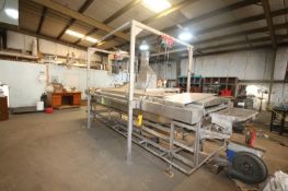 Stein S/S Fryer, M/N DHF 3413 TF, S/N 175, with S/S Mesh Belt, Aprox. 36