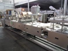 PMR (Packaging Machinery Resources) Dual Lane Continuous Container Filler, Sealer, Lidder, Model