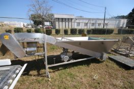 S/S Dip Rinse Hoppers, with Aprox. 35-1/2