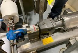 Viking pump, model FH4724, drive and stainless steel wash down motor and base (LOCATED IN IOWA,