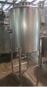 150 Gallon (approx.) Stainless Steel Single Wall Tank- 32