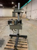 Willett Roll-Fed Lablejet Labeler, Model 2300, S/N 9535-0014, 120 V with Stand (Located New